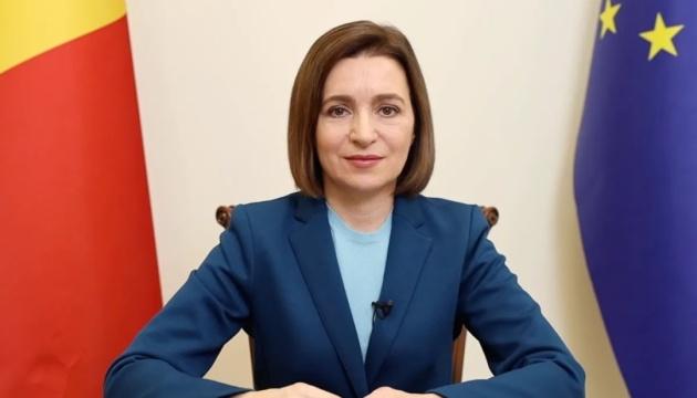 Молдова виступає на підтримку грузинського народу, який прагне до європейської перспективи для своєї країни, заявила Санду.