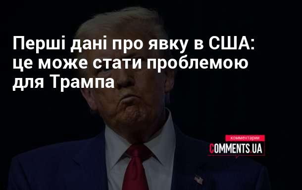 Початкові відомості про явку виборців у США: це може стати викликом для Трампа.