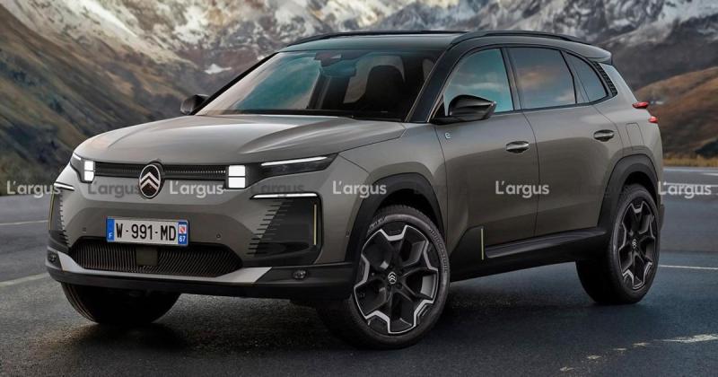 Представлено нові зображення Citroen C5 Aircross.