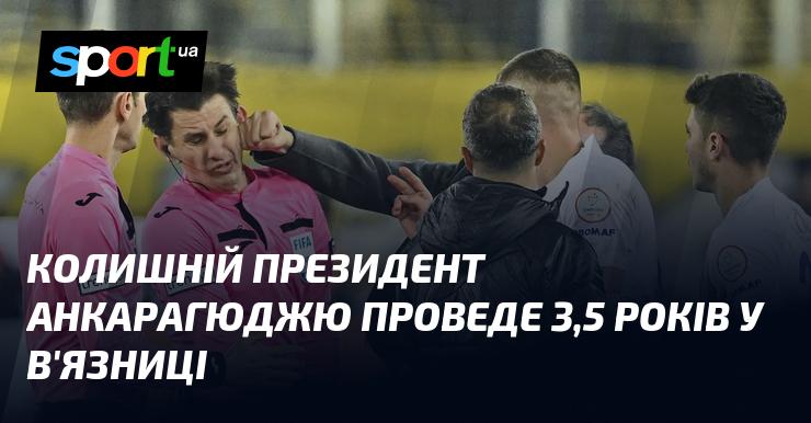 Екс-президент Анкарагюджю отримає 3,5 роки ув'язнення.