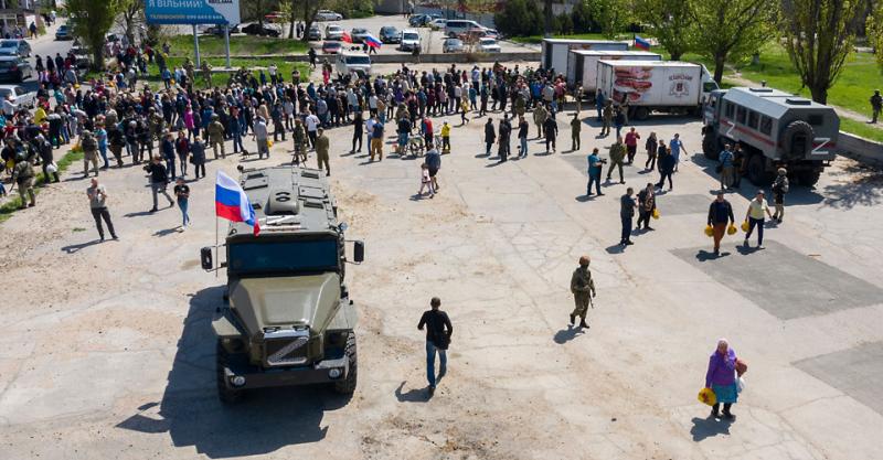 У Бердянську, що наразі під контролем РФ, відбулось масове перейменування вулиць.